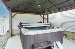 Hot Tub, Lake Access, and Dock Port Clinton Retreat